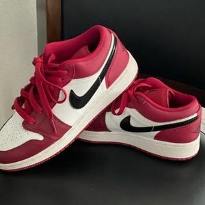 Low Noble Red Jordan 1's